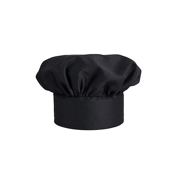 Kng Black Traditional Chef Hat 1460BLBK | Zoro